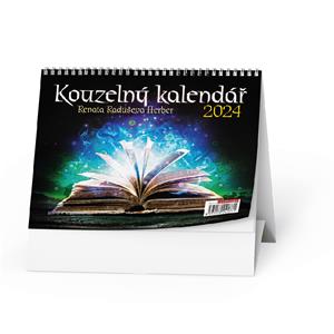Kalendarz biurkowy 2024 Magiczny kalendarz Renaty Herber