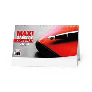 Kalendarz biurkowy 2024 MAXI Podatkowy