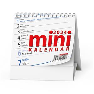 Kalendarz biurkowy 2024 Mini