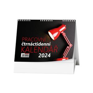 Kalendarz biurkowy 2024 Pracowniczy dwutygodniowy