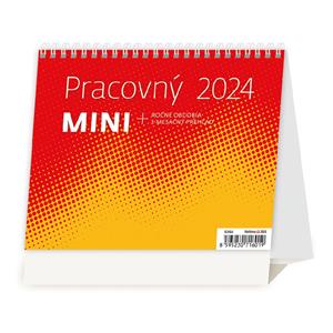 Kalendarz biurkowy 2024 - pracowniczy MINI