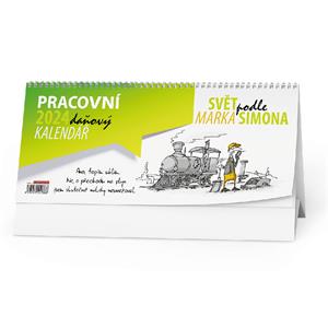 Kalendarz biurkowy 2024 Roboczy podatkowy - Mark Simon