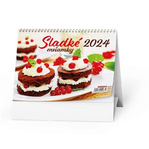 Kalendarz biurkowy 2024 Słodkie przepisy
