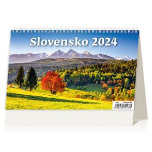 Kalendarz biurkowy 2024 - Słowacja