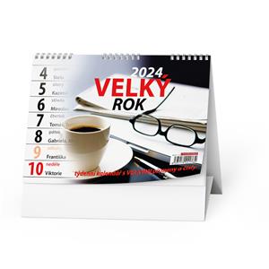 Kalendarz biurkowy 2024 Wielki rok