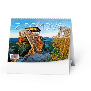 Kalendarz biurkowy 2024 Z domu