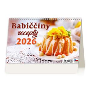 Kalendarz biurkowy 2026 - Babcine przepisy