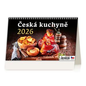 Kalendarz biurkowy 2026 - Czeska kuchnia