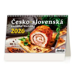 Kalendarz biurkowy 2026 - Kucharz czesko-słowacki