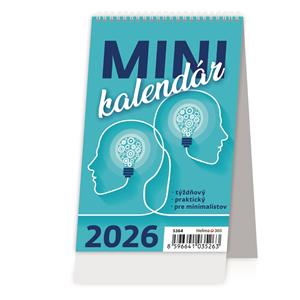 Kalendarz biurkowy 2026 - Mini Kalendarz