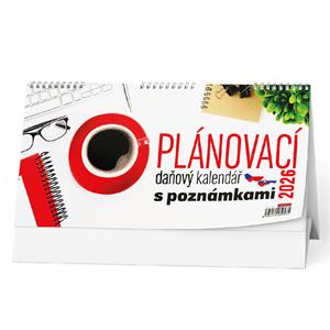 Kalendarz biurkowy 2026 Planowanie kalendarza podatkowego z notatkami