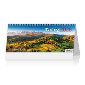Kalendarz biurkowy 2026 - Tatry