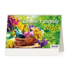Kalendarz biurkowy 2026 - Zdrowie z natury