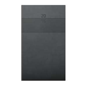 Kalendarz książkowy Aprint tygodniowy kieszonkowy 2016 - czarny