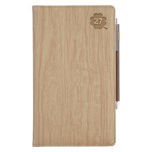 Kalendarz książkowy CORA tygodniowy kieszonkowy 2027 polski - beżowy