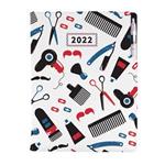 Kalendarz książkowy DESIGN dzienny A4 2022 polski - Barber