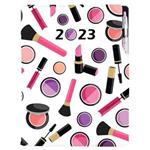 Kalendarz książkowy DESIGN dzienny A4 2023 polski - Make up