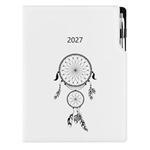 Kalendarz książkowy DESIGN dzienny A4 2027 polski - Łapacz Snów 