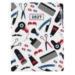 Kalendarz książkowy DESIGN dzienny A4 2027 polski -Barber