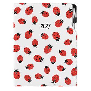 Kalendarz książkowy DESIGN dzienny A4 2027 polski - Biedronka