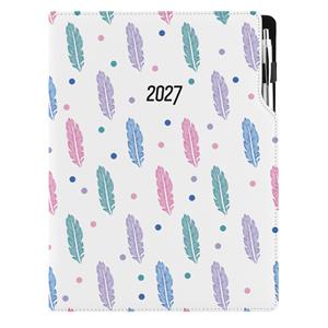 Kalendarz książkowy DESIGN dzienny A4 2027 polski - Biedronka