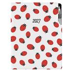 Kalendarz książkowy DESIGN dzienny A4 2027 polski - Biedronka 