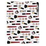Kalendarz książkowy DESIGN dzienny A4 2027 polski - Make up 