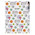 Kalendarz książkowy DESIGN dzienny A4 2027 polski - Sport 