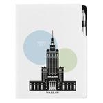 Kalendarz książkowy DESIGN dzienny A4 2027 polski - Warszawa