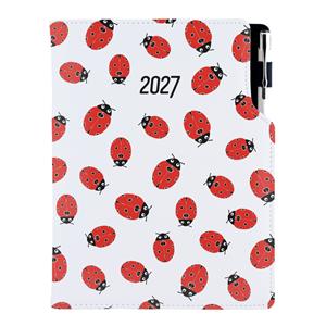 Kalendarz książkowy DESIGN dzienny A5 2027 polski - Biedronka