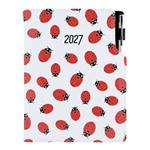 Kalendarz książkowy DESIGN dzienny A5 2027 polski - Biedronka 