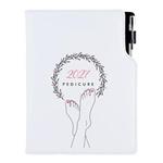 Kalendarz książkowy DESIGN dzienny A5 2027 polski - Pedicure