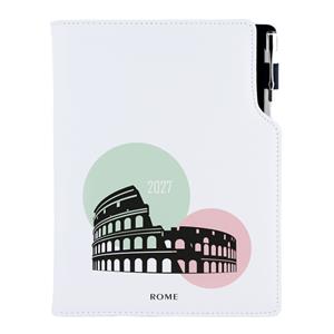 Kalendarz książkowy DESIGN dzienny A5 2027 polski - Rzym