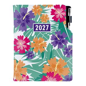 Kalendarz książkowy DESIGN dzienny A5 2027 polski - Tropic
