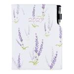 Kalendarz książkowy DESIGN dzienny B6 2027 polski - Lawenda