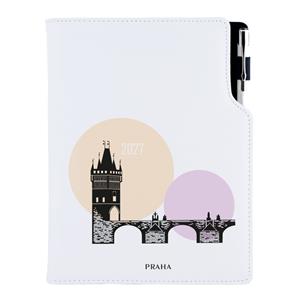 Kalendarz książkowy DESIGN dzienny B6 2027 polski - Praga