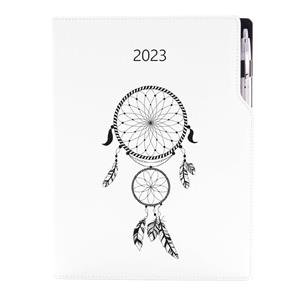 Kalendarz książkowy DESIGN tygodniowy A4 2023 - Łapacz snów