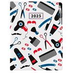 Kalendarz książkowy DESIGN tygodniowy A4 2025 polski - Barber