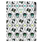 Kalendarz książkowy DESIGN tygodniowy A4 2027 polski - Hokej