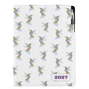 Kalendarz książkowy DESIGN tygodniowy A4 2027 polski - Koliber