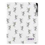 Kalendarz książkowy DESIGN tygodniowy A4 2027 polski - Koliber