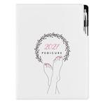 Kalendarz książkowy DESIGN tygodniowy A4 2027 polski - Pedicure