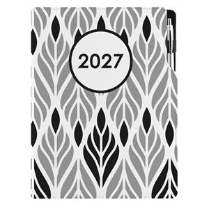 Kalendarz książkowy DESIGN tygodniowy A4 2027 polski - Ziarno