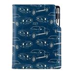 Kalendarz książkowy DESIGN tygodniowy A5 2027 polski - granatowy - Mustang 