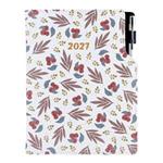 Kalendarz książkowy DESIGN tygodniowy A5 2027 polski - Jarzebina