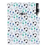 Kalendarz książkowy DESIGN tygodniowy A5 2027 polski - Music