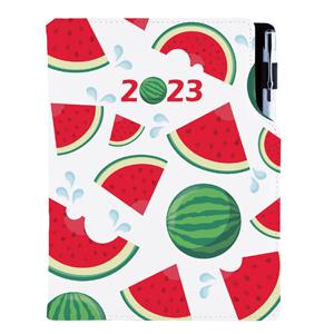 Kalendarz książkowy DESIGN tygodniowy B5 2023 polski - Arbuz