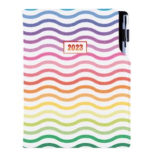 Kalendarz książkowy DESIGN tygodniowy B5 2023 polski - Kolory