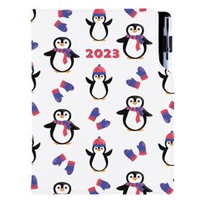 Kalendarz książkowy DESIGN tygodniowy B5 2023 polski - Pingwin