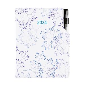 Kalendarz książkowy DESIGN tygodniowy B5 2024 polski - Kwiaty polne